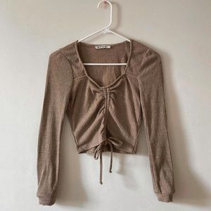 Long sleeve blouse
